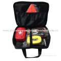 Car First-aid Kit with Power Cables, Tow Rope and Medical Supplies